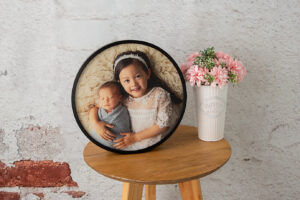 Brushed Metal Acrylic frame
